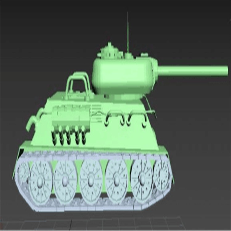 广西充气军用坦克模型